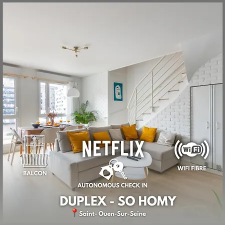 Le Duplex Des Docks - 2br - 4pax Apartment